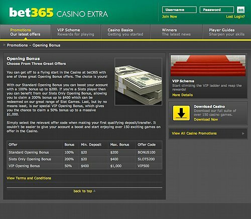 Bet365 Opening Bonuses Bet365 Opening Bonuses