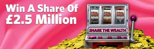 MeccaBingo Online Casino Share The Wealth Promotion